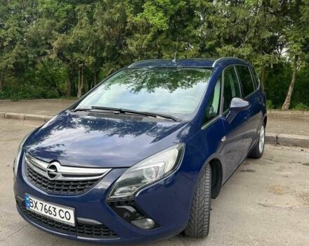 Синій Опель Зафіра, об'ємом двигуна 2 л та пробігом 240 тис. км за 7900 $, фото 8 на Automoto.ua