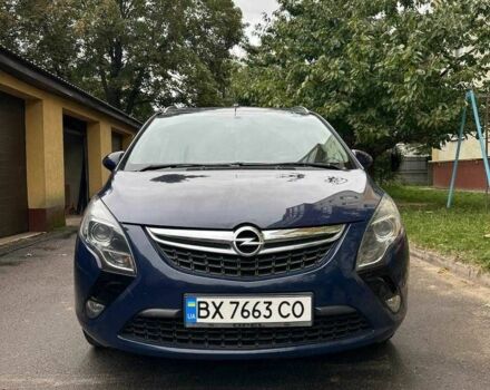 Синий Опель Зафира, объемом двигателя 2 л и пробегом 246 тыс. км за 7500 $, фото 6 на Automoto.ua