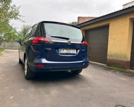 Синий Опель Зафира, объемом двигателя 2 л и пробегом 246 тыс. км за 7500 $, фото 19 на Automoto.ua