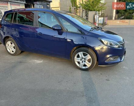 Синій Опель Зафіра, об'ємом двигуна 1.96 л та пробігом 240 тис. км за 13500 $, фото 4 на Automoto.ua