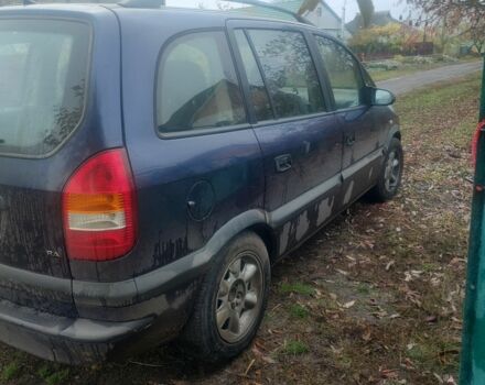Синій Опель Зафіра, об'ємом двигуна 2 л та пробігом 3 тис. км за 1200 $, фото 2 на Automoto.ua