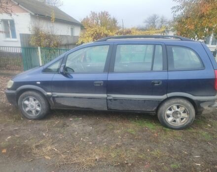 Синій Опель Зафіра, об'ємом двигуна 2 л та пробігом 3 тис. км за 1200 $, фото 5 на Automoto.ua