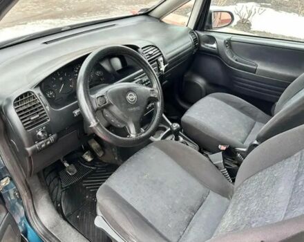 Синий Опель Зафира, объемом двигателя 2 л и пробегом 345 тыс. км за 3600 $, фото 6 на Automoto.ua