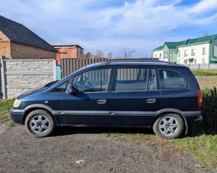 Опель Зафира 2001 в Виннице на Automoto.ua Синий Опель Зафира, объемом двигателя 1.8 л и пробегом 316 тыс. км за 3500 $, фото 3 на Automoto.ua