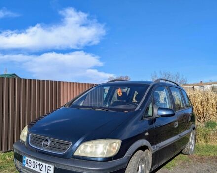 Опель Зафира 2001 в Виннице на Automoto.ua Синий Опель Зафира, объемом двигателя 1.8 л и пробегом 316 тыс. км за 3500 $, фото 1 на Automoto.ua