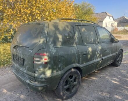 Синий Опель Зафира, объемом двигателя 2 л и пробегом 1 тыс. км за 950 $, фото 3 на Automoto.ua
