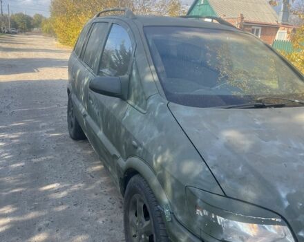 Синий Опель Зафира, объемом двигателя 2 л и пробегом 1 тыс. км за 950 $, фото 1 на Automoto.ua