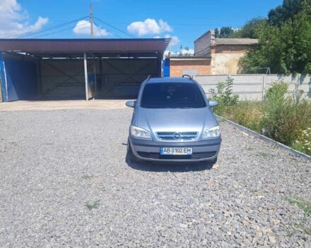 Синій Опель Зафіра, об'ємом двигуна 1.8 л та пробігом 300 тис. км за 4000 $, фото 1 на Automoto.ua