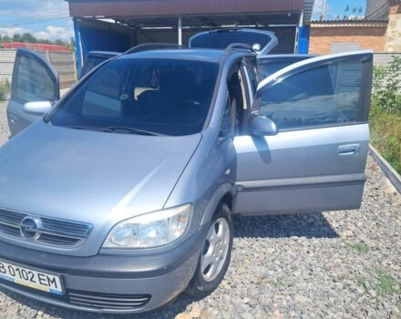 Синій Опель Зафіра, об'ємом двигуна 1.8 л та пробігом 300 тис. км за 4000 $, фото 8 на Automoto.ua