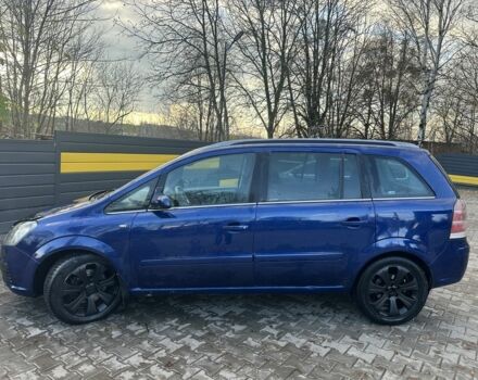 Синий Опель Зафира, объемом двигателя 1.9 л и пробегом 460 тыс. км за 5200 $, фото 5 на Automoto.ua