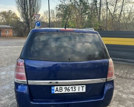 Синий Опель Зафира, объемом двигателя 1.9 л и пробегом 460 тыс. км за 5200 $, фото 3 на Automoto.ua