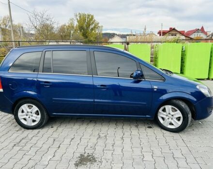 Синий Опель Зафира, объемом двигателя 1.9 л и пробегом 230 тыс. км за 7500 $, фото 1 на Automoto.ua