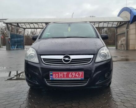 Синий Опель Зафира, объемом двигателя 1.8 л и пробегом 196 тыс. км за 7200 $, фото 7 на Automoto.ua