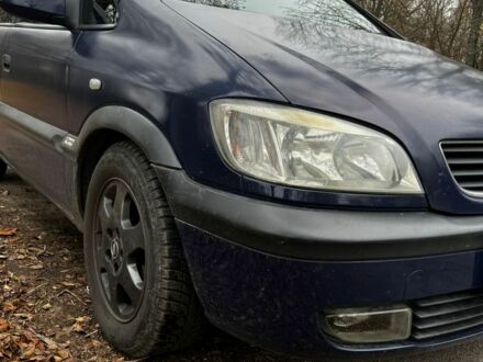 Синій Опель Зафіра, об'ємом двигуна 1.8 л та пробігом 240 тис. км за 3700 $, фото 1 на Automoto.ua