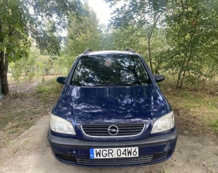 Синій Опель Зафіра, об'ємом двигуна 2 л та пробігом 260 тис. км за 1650 $, фото 1 на Automoto.ua