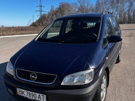 Синій Опель Зафіра, об'ємом двигуна 1.8 л та пробігом 330 тис. км за 3600 $, фото 1 на Automoto.ua