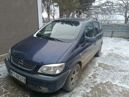Синій Опель Зафіра, об'ємом двигуна 0 л та пробігом 200 тис. км за 1750 $, фото 1 на Automoto.ua