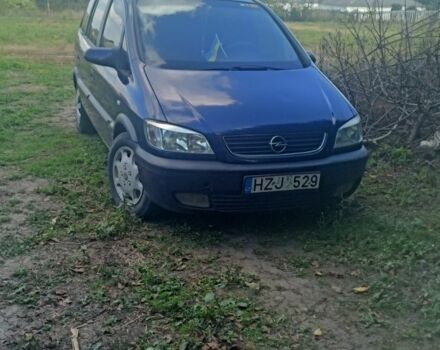 Синій Опель Зафіра, об'ємом двигуна 2 л та пробігом 1 тис. км за 1650 $, фото 1 на Automoto.ua