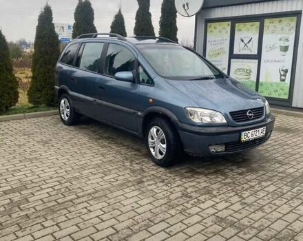 Синій Опель Зафіра, об'ємом двигуна 1.8 л та пробігом 415 тис. км за 2800 $, фото 1 на Automoto.ua