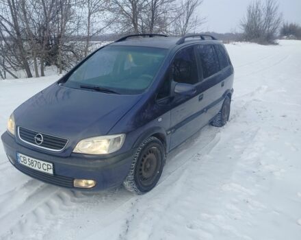 Синій Опель Зафіра, об'ємом двигуна 1.8 л та пробігом 1000 тис. км за 3100 $, фото 1 на Automoto.ua
