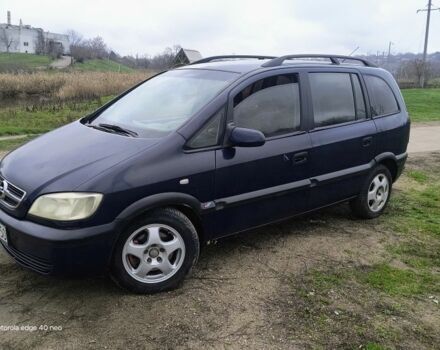 Синий Опель Зафира, объемом двигателя 0 л и пробегом 333 тыс. км за 1200 $, фото 1 на Automoto.ua