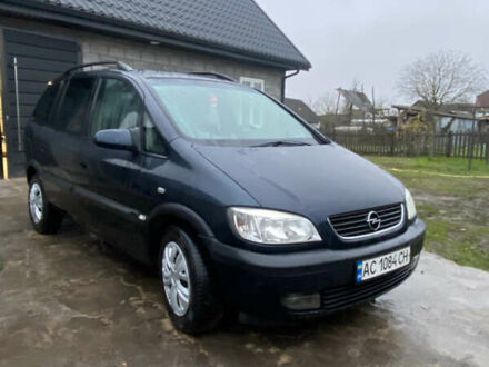 Синій Опель Зафіра, об'ємом двигуна 1.8 л та пробігом 350 тис. км за 3450 $, фото 1 на Automoto.ua