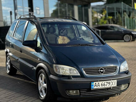 Синій Опель Зафіра, об'ємом двигуна 2.2 л та пробігом 333 тис. км за 2900 $, фото 1 на Automoto.ua