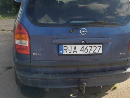 Опель Зафіра 2002 у Житомирі на Automoto.ua Синій Опель Зафіра, об'ємом двигуна 2 л та пробігом 400 тис. км за 1208 $, фото 1 на Automoto.ua