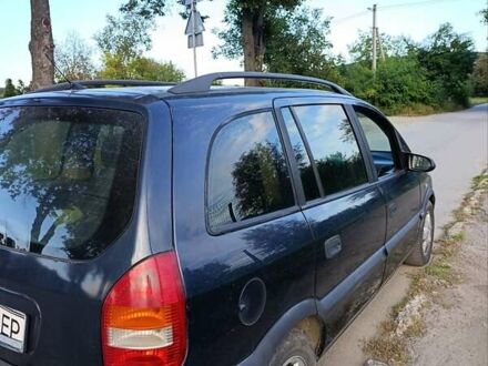 Опель Зафира 2002 в Кицмане на Automoto.ua Синий Опель Зафира, объемом двигателя 1.99 л и пробегом 330 тыс. км за 3800 $, фото 1 на Automoto.ua