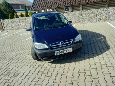 Синій Опель Зафіра, об'ємом двигуна 1.6 л та пробігом 236 тис. км за 3100 $, фото 1 на Automoto.ua