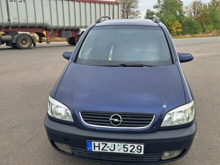 Синій Опель Зафіра, об'ємом двигуна 0 л та пробігом 200 тис. км за 1850 $, фото 1 на Automoto.ua