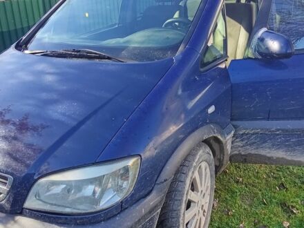 Опель Зафира 2003 в Косове на Automoto.ua Синий Опель Зафира, объемом двигателя 2 л и пробегом 200 тыс. км за 2500 $, фото 1 на Automoto.ua