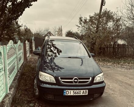 Синій Опель Зафіра, об'ємом двигуна 2 л та пробігом 22 тис. км за 3700 $, фото 1 на Automoto.ua