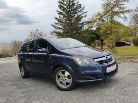 Опель Зафира 2006 в Чугуеве на Automoto.ua Синий Опель Зафира, объемом двигателя 1.9 л и пробегом 300 тыс. км за 3600 $, фото 1 на Automoto.ua