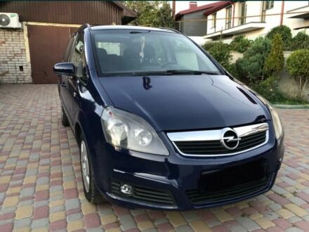Синій Опель Зафіра, об'ємом двигуна 1.9 л та пробігом 210 тис. км за 5700 $, фото 1 на Automoto.ua