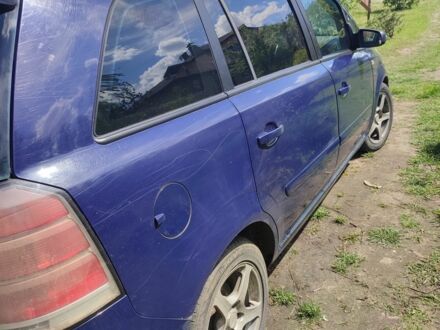 Опель Зафіра 2006 у Києві на Automoto.ua Синій Опель Зафіра, об'ємом двигуна 2 л та пробігом 320 тис. км за 3700 $, фото 1 на Automoto.ua