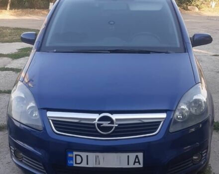 Синій Опель Зафіра, об'ємом двигуна 2.2 л та пробігом 260 тис. км за 6500 $, фото 1 на Automoto.ua