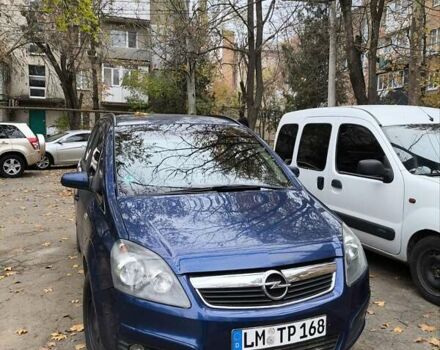 Синий Опель Зафира, объемом двигателя 0 л и пробегом 270 тыс. км за 2600 $, фото 1 на Automoto.ua