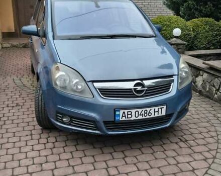 Синій Опель Зафіра, об'ємом двигуна 2.17 л та пробігом 300 тис. км за 5400 $, фото 1 на Automoto.ua