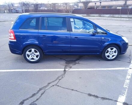 Синий Опель Зафира, объемом двигателя 2.2 л и пробегом 192 тыс. км за 5200 $, фото 1 на Automoto.ua