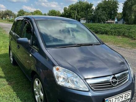 Синій Опель Зафіра, об'ємом двигуна 1.9 л та пробігом 241 тис. км за 6200 $, фото 1 на Automoto.ua