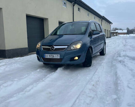 Синий Опель Зафира, объемом двигателя 1.7 л и пробегом 270 тыс. км за 4899 $, фото 1 на Automoto.ua