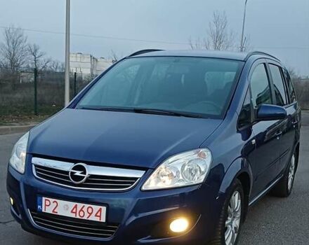 Синий Опель Зафира, объемом двигателя 1.8 л и пробегом 280 тыс. км за 7000 $, фото 1 на Automoto.ua