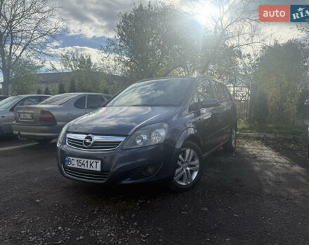 Опель Зафира 2008 в Перемышлянах на Automoto.ua Синий Опель Зафира, объемом двигателя 1.7 л и пробегом 243 тыс. км за 5200 $, фото 1 на Automoto.ua