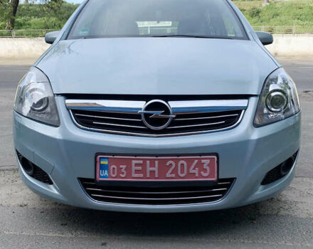 Синий Опель Зафира, объемом двигателя 2.2 л и пробегом 227 тыс. км за 6550 $, фото 1 на Automoto.ua