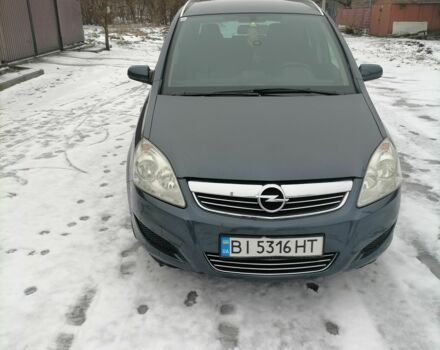 Синій Опель Зафіра, об'ємом двигуна 1.7 л та пробігом 270 тис. км за 6800 $, фото 1 на Automoto.ua