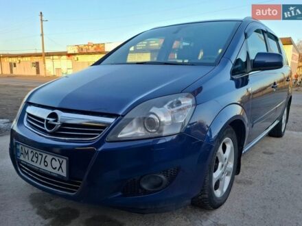 Синій Опель Зафіра, об'ємом двигуна 1.7 л та пробігом 360 тис. км за 6400 $, фото 1 на Automoto.ua