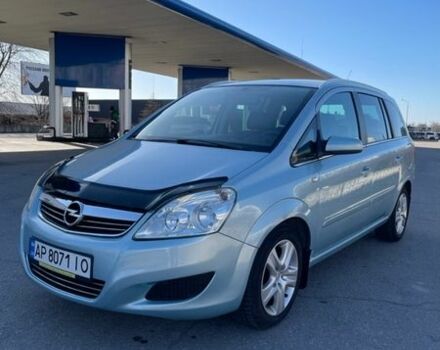 Синий Опель Зафира, объемом двигателя 1.7 л и пробегом 320 тыс. км за 5500 $, фото 1 на Automoto.ua