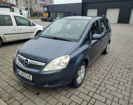 Синий Опель Зафира, объемом двигателя 1.7 л и пробегом 260 тыс. км за 6600 $, фото 1 на Automoto.ua