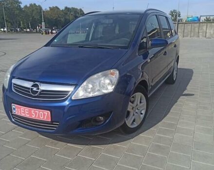 Синій Опель Зафіра, об'ємом двигуна 1.8 л та пробігом 217 тис. км за 6800 $, фото 1 на Automoto.ua